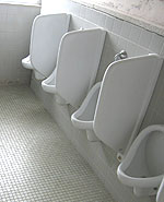 学校のトイレをきれいにしました